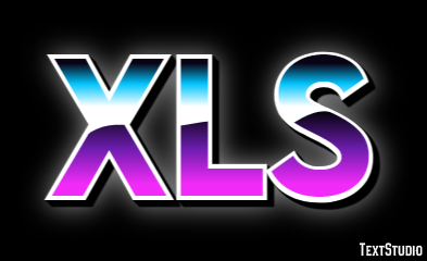 XLS Efekt tekstowy