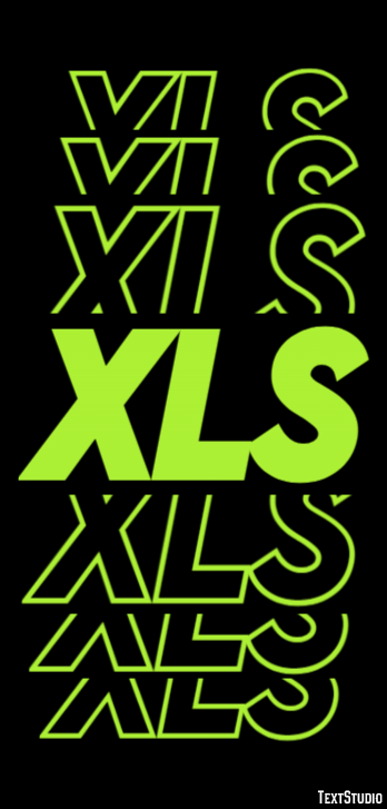 XLS Text Effect