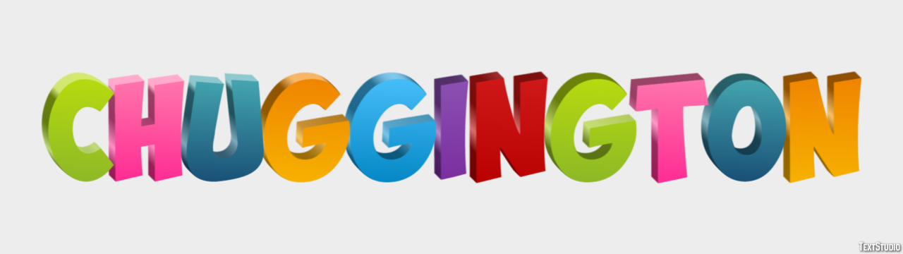 Chuggington Text Effect