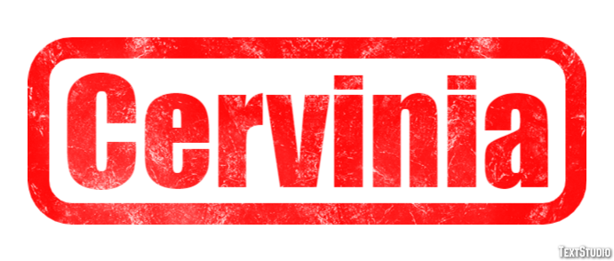 Cervinia Efekt tekstowy