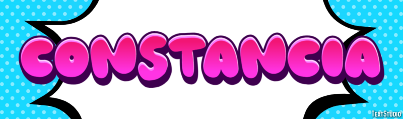 Constancia Efecto de Texto