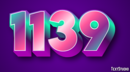 1139 Text Effect