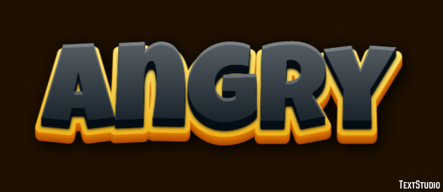 Angry Text Effect