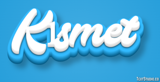 Kısmet Efecto de Texto