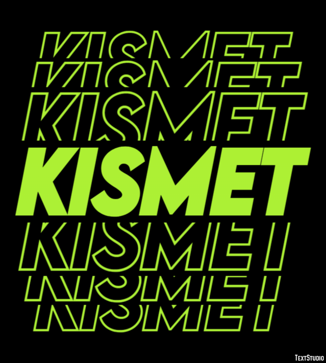 Kısmet Efecto de Texto