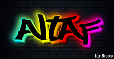 Altaf Text effect