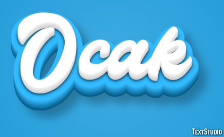Ocak Texteffekt