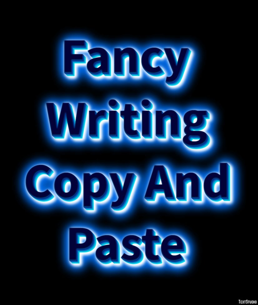 Fancy Writing Copy And Paste テキスト効果