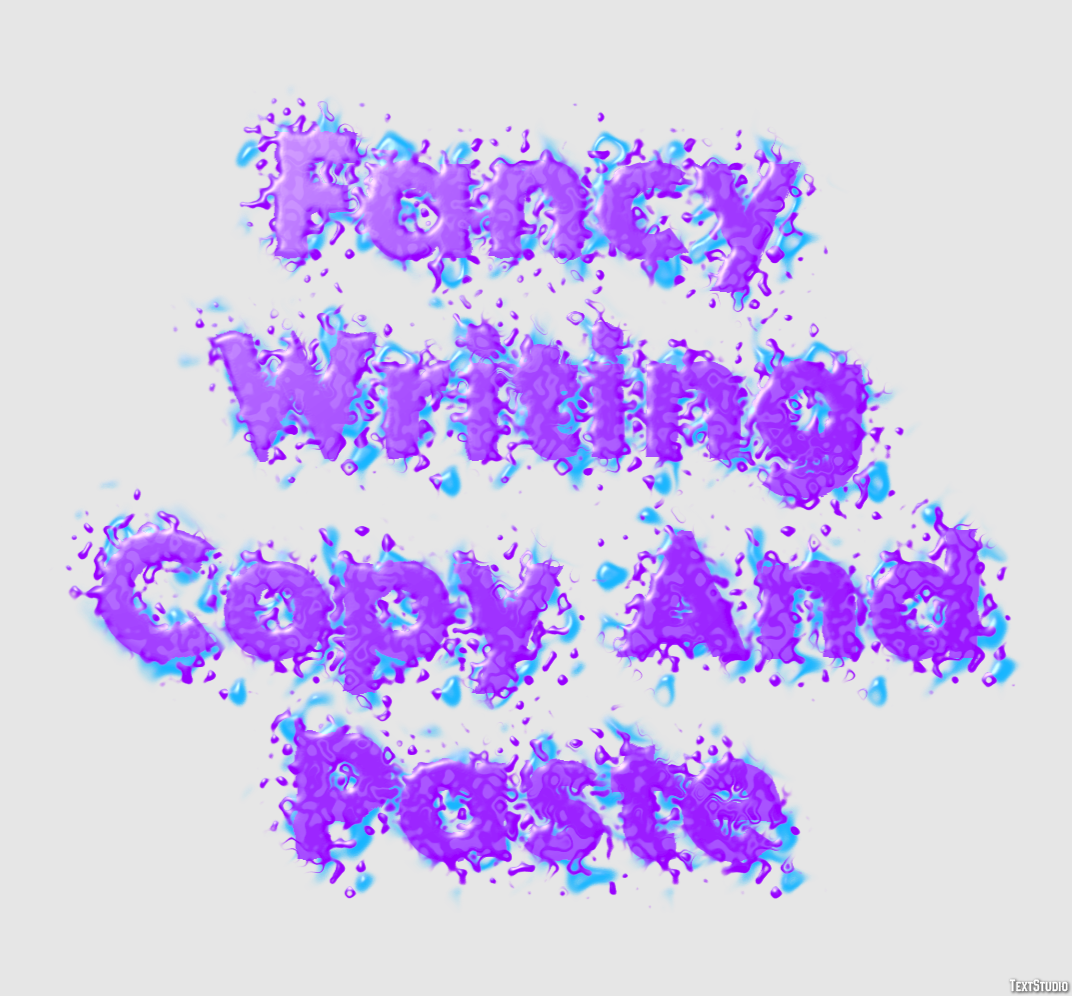 Fancy Writing Copy And Paste テキスト効果