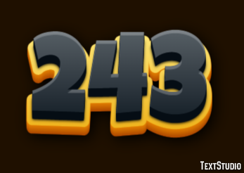243 Text Effect