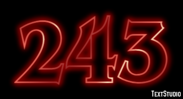 243 Text Effect
