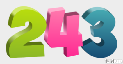 243 Text Effect