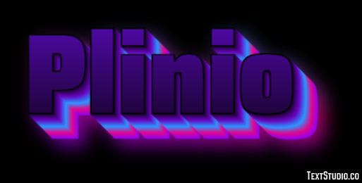 Plinio テキスト効果