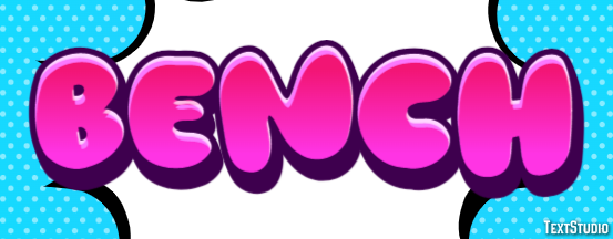 Bench Text Effect