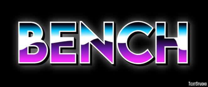 Bench Text Effect