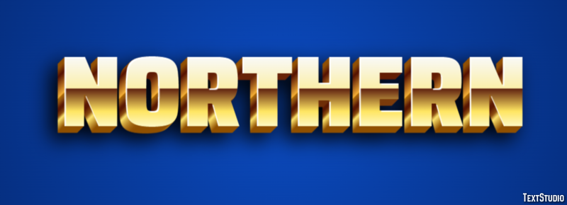 Northern テキスト効果