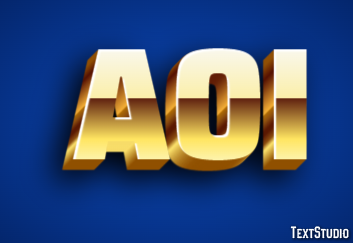 Aoi Text Effect