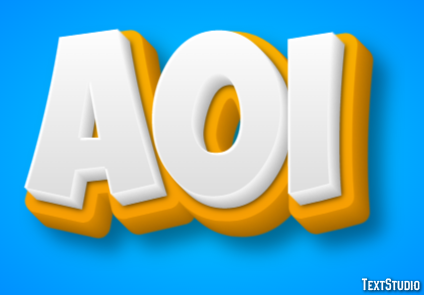 Aoi Text effect