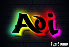 Aoi Text Effect