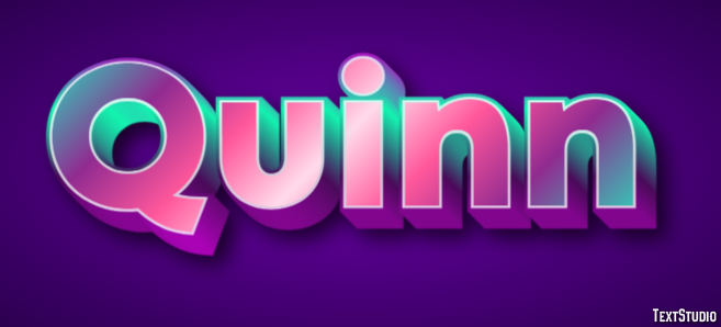 Quinn Efekt tekstowy