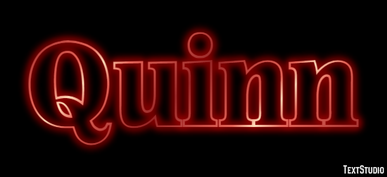 Quinn Efekt tekstowy