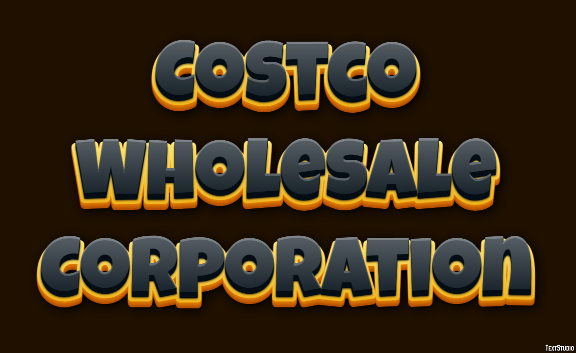 Costco Wholesale Corporation Texteffekt