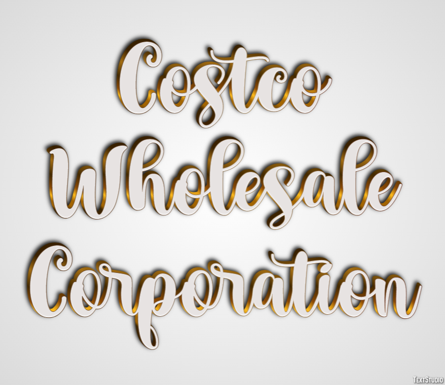 Costco Wholesale Corporation Effetto testo