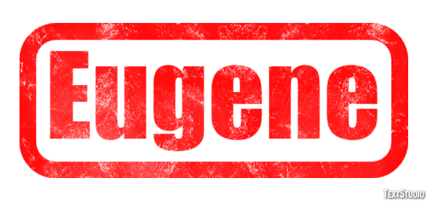 Eugene Efekt tekstowy