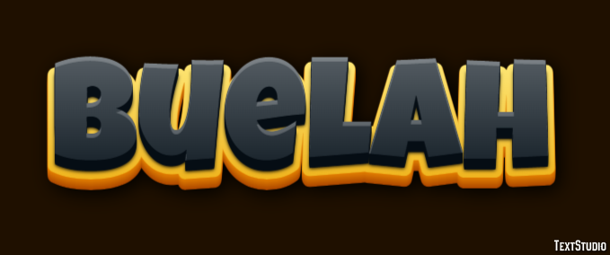 Buelah Text effect