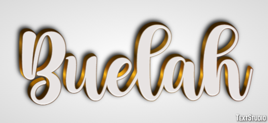 Buelah Text effect