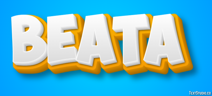 Beata Efekt tekstowy