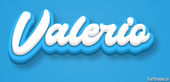 Valerio Effetto testo