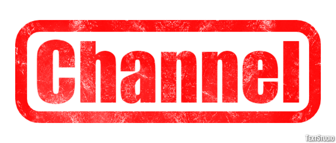 Channel テキスト効果