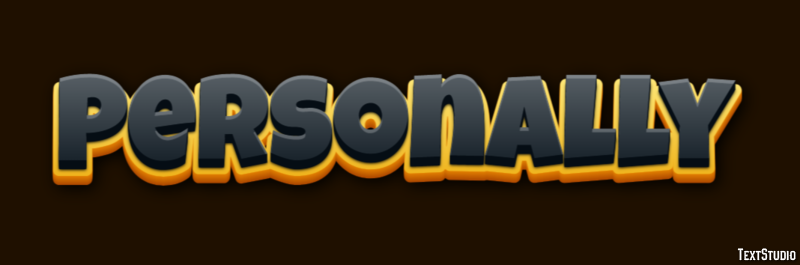 Personally Text Effect