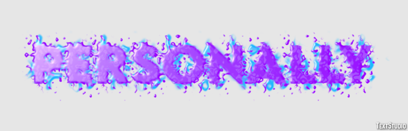 Personally Text effect