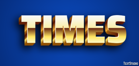 Times Efecto de Texto