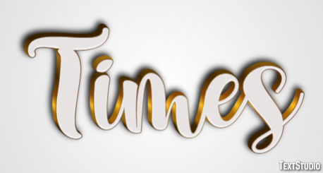Times Efecto de Texto