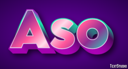 Aso Text Effect
