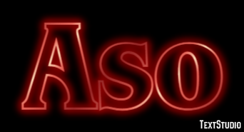 Aso Text effect