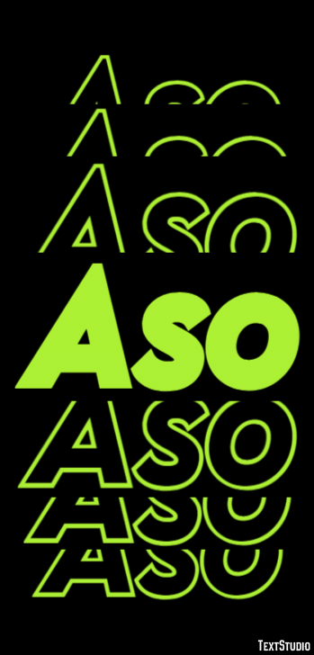 Aso Text Effect