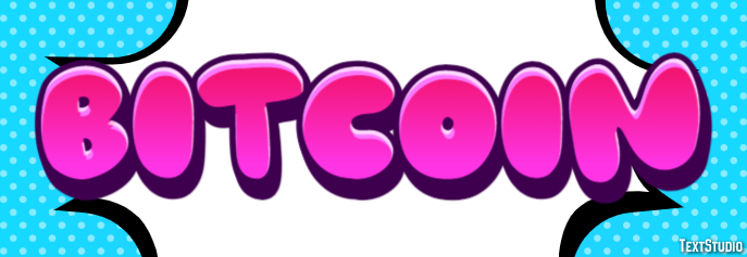 Bitcoin Text effect