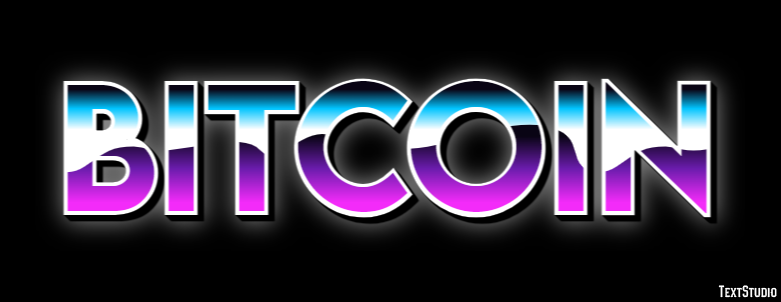 Bitcoin Text effect