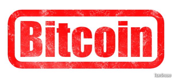 Bitcoin Text effect