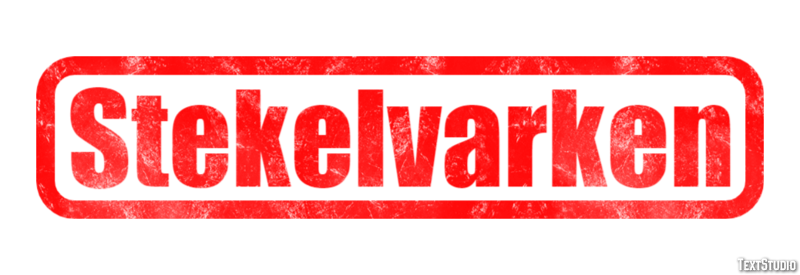 Stekelvarken Efecto de Texto