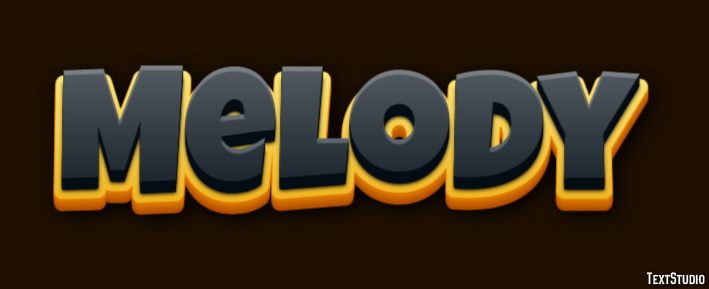 Melody Efekt tekstowy