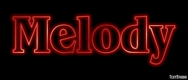 Melody テキスト効果
