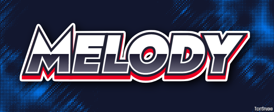 Melody Efecto de Texto
