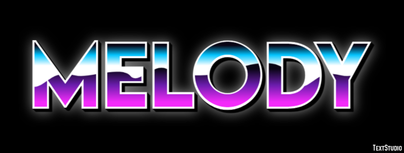 Melody Efecto de Texto