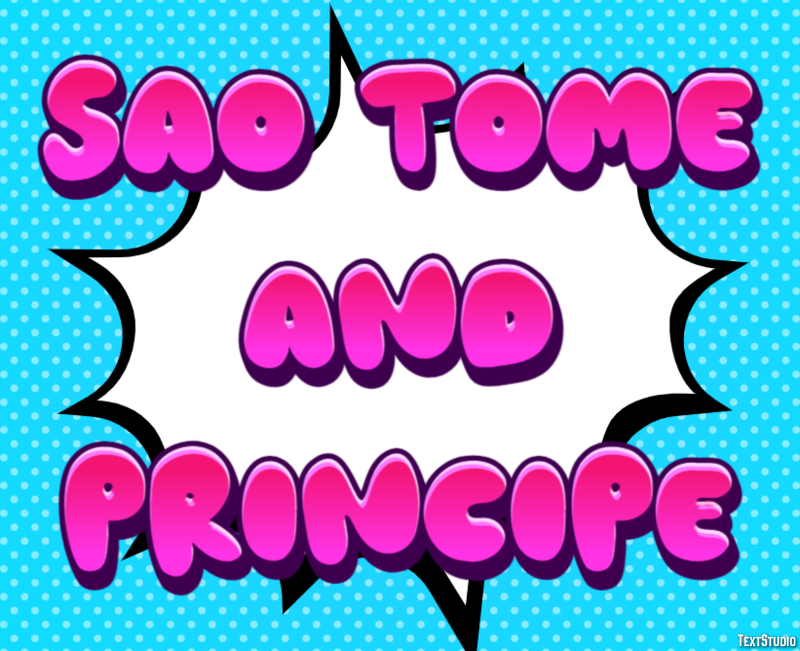 Sao Tome and Principe Text effect