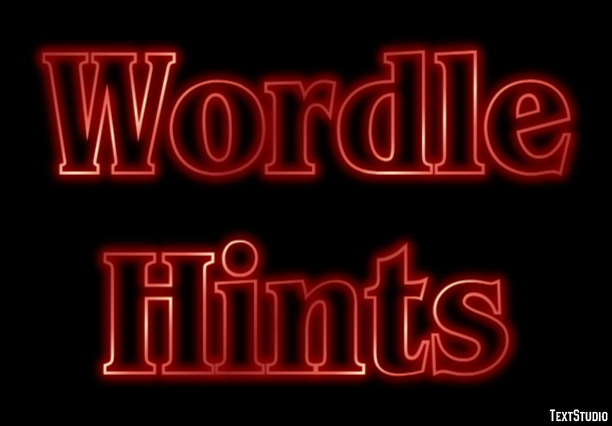 Wordle Hints Effet de Texte
